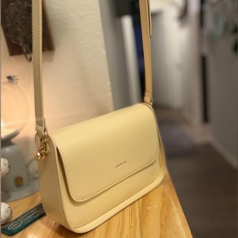 Cream Shoulder Bag